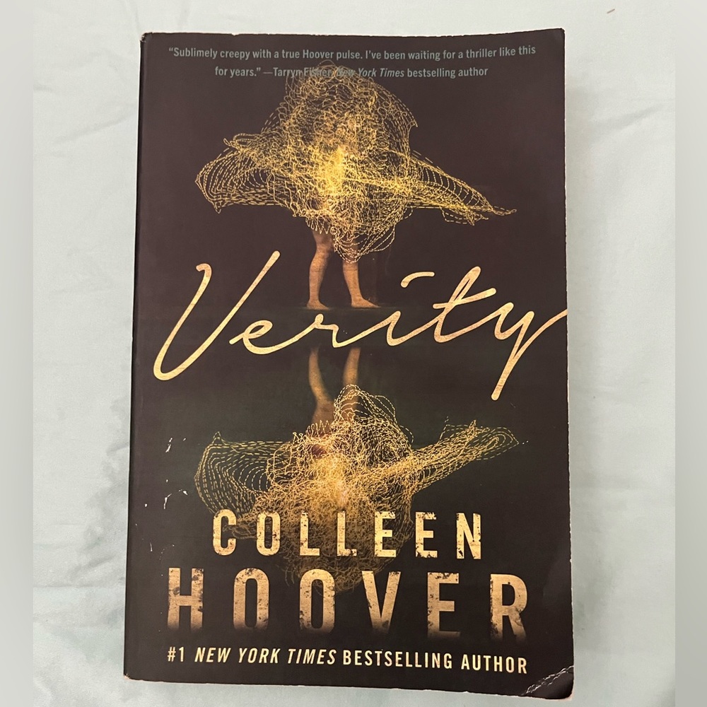 Verity Book by colleen hoover